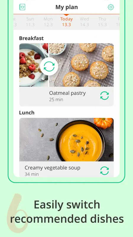Meal Planner: mealplan recipes screenshot 7 of 9