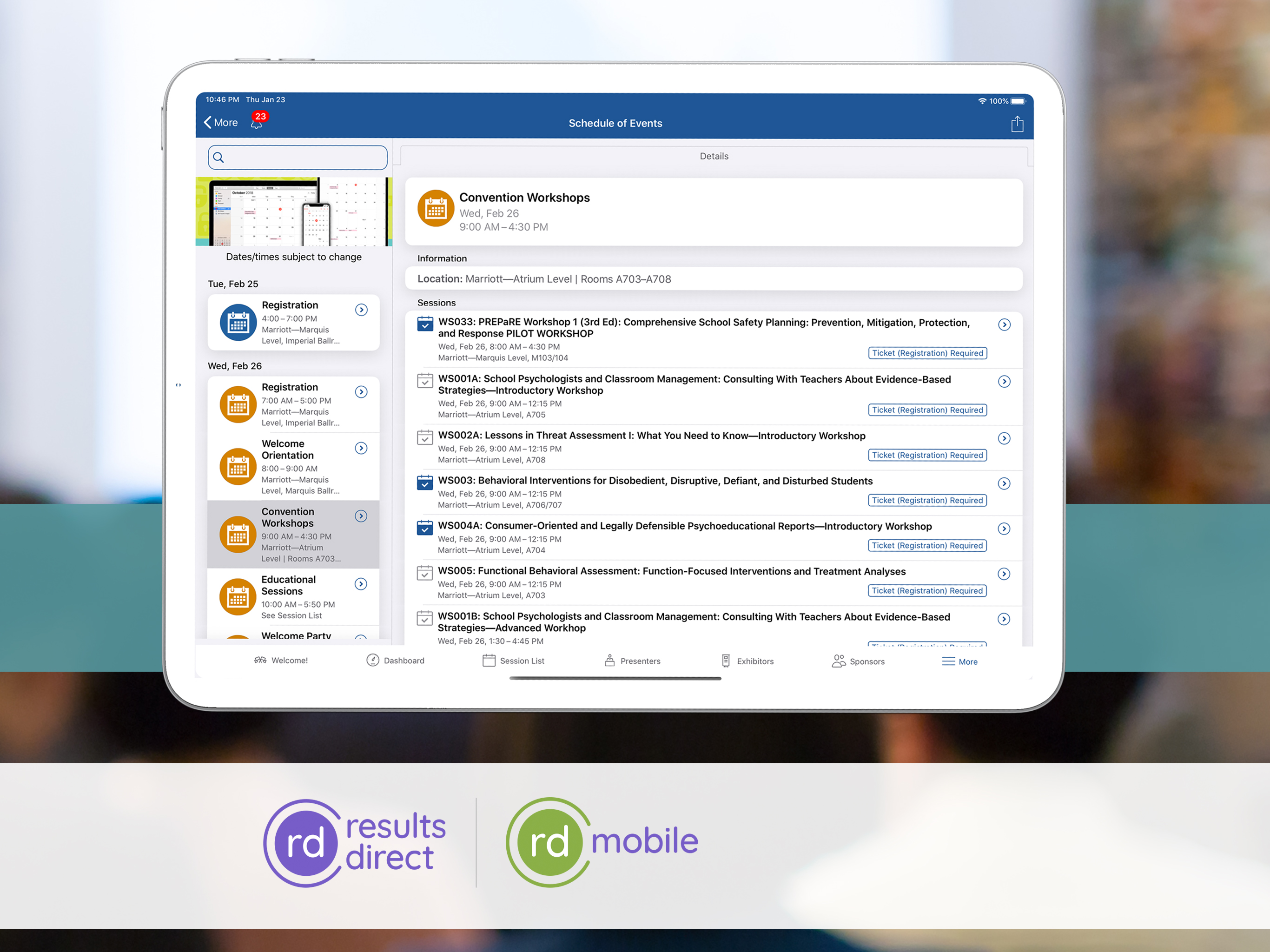 HEUG Events screenshot 6