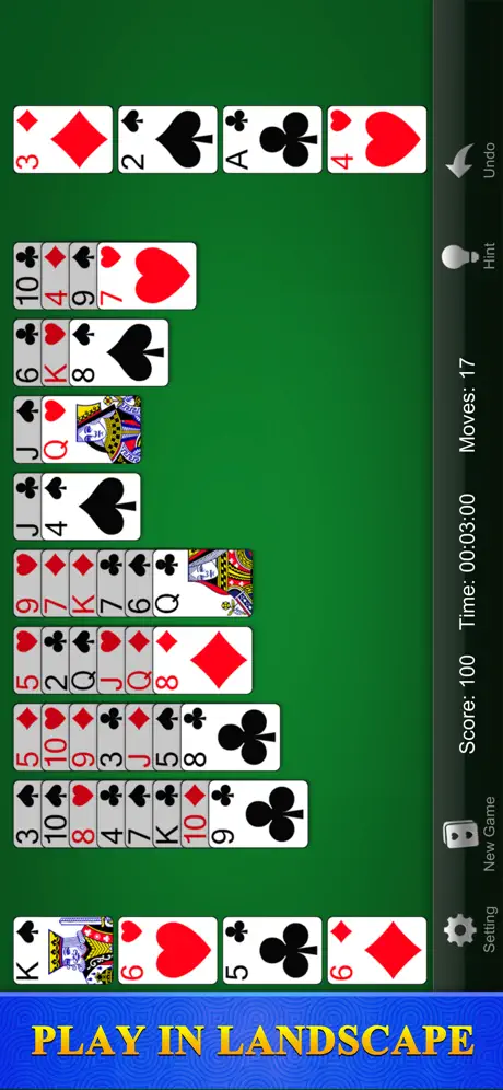 Freecell Solitaire - Card Game