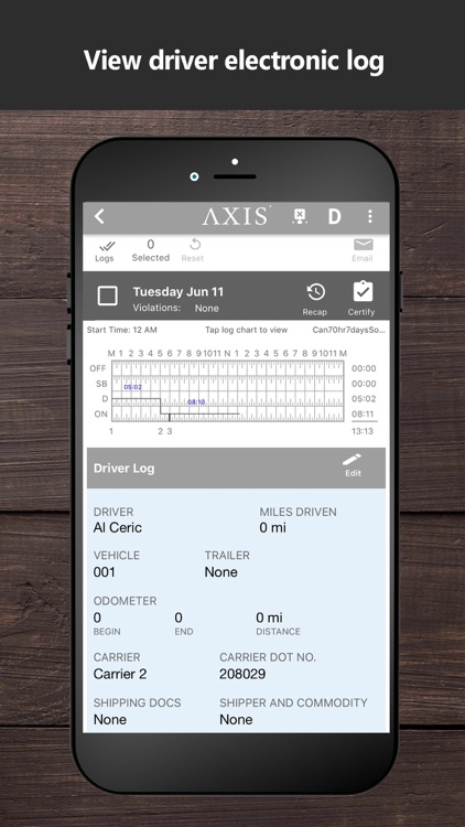 Axis TMS Logbook screenshot-4