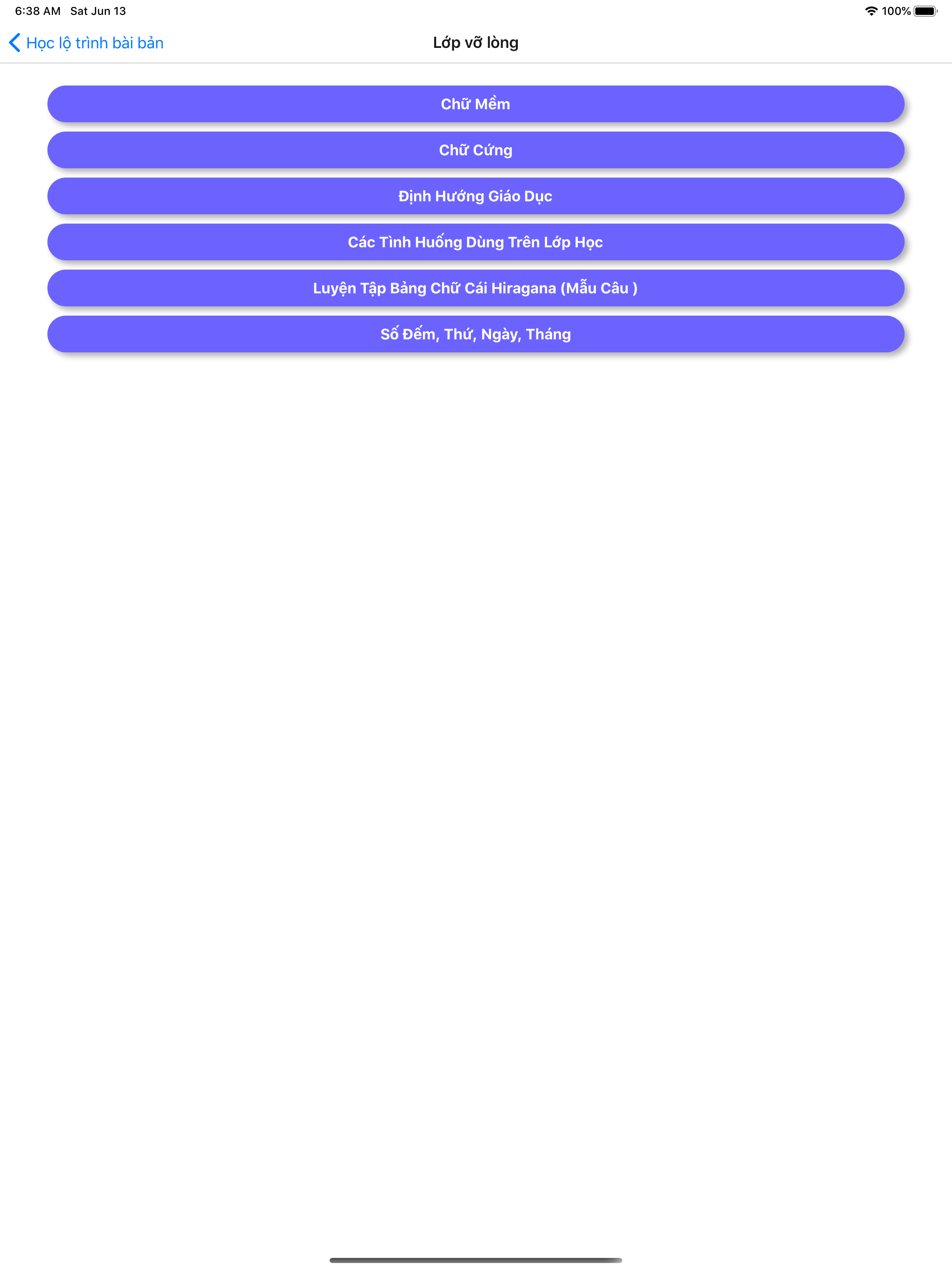 Học tiếng Nhật - Elearning screenshot 6