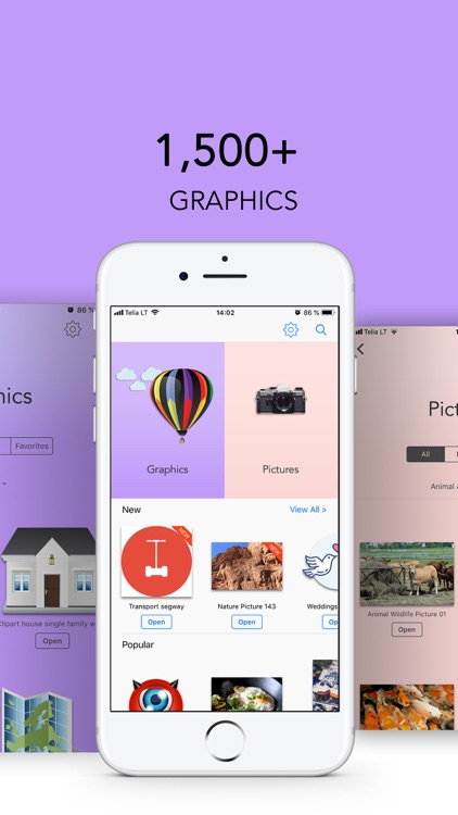 Graphics for iWork