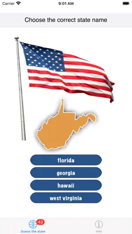 Game screenshot Guess that States Kids hack