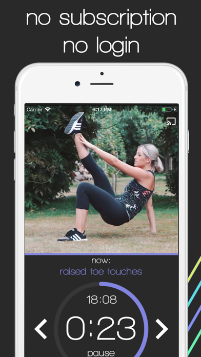 Stak Fit - Fitness & Workout iPhone screenshot 1 - Health & Fitness app