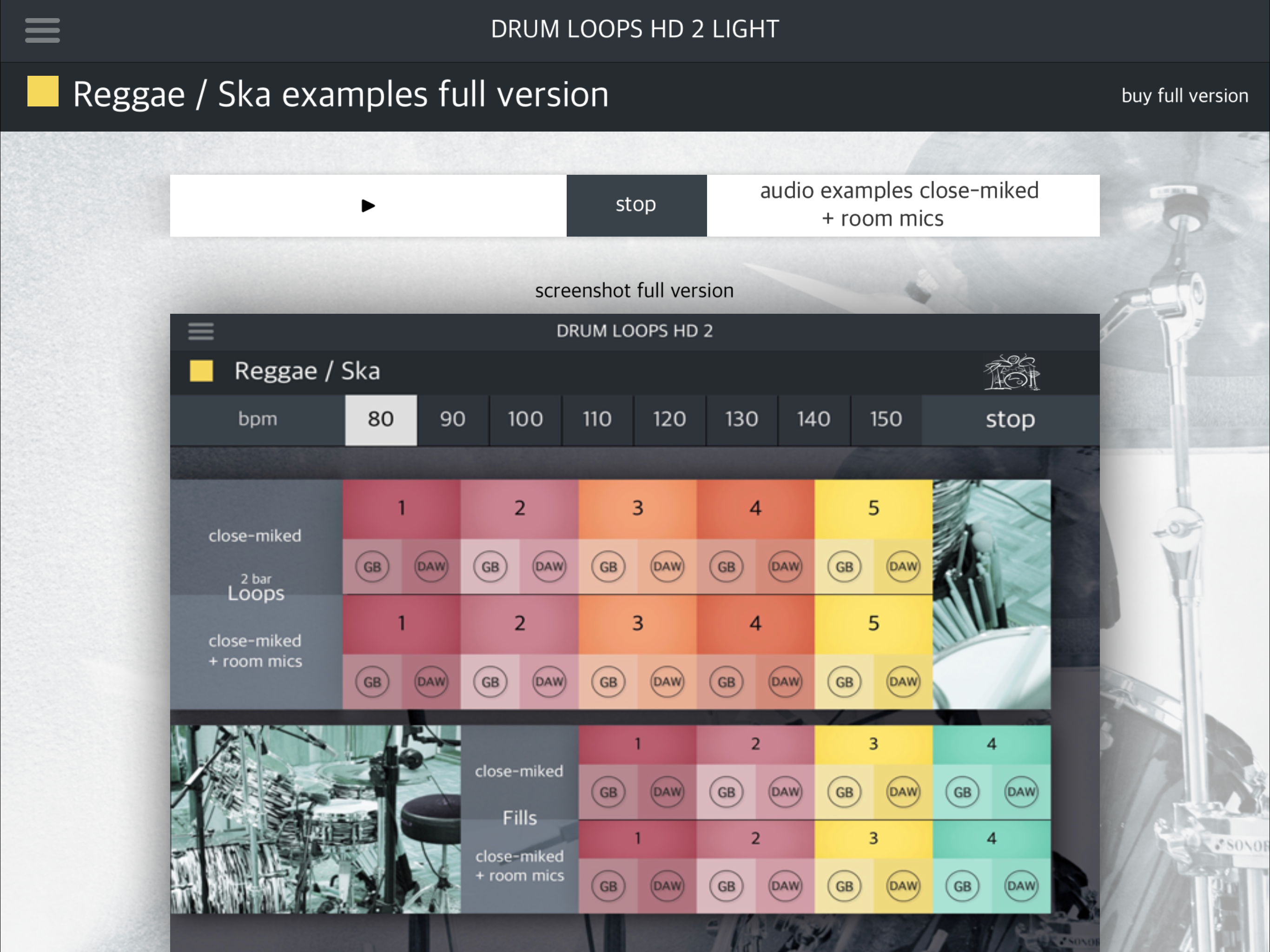 Drum Loops HD 2 Light