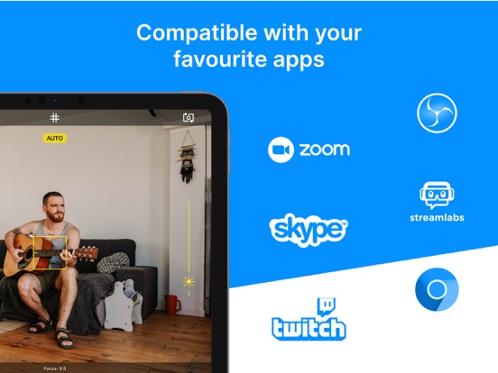 Telecast Camera: HD Webcam iPad screenshot 4 - Productivity app