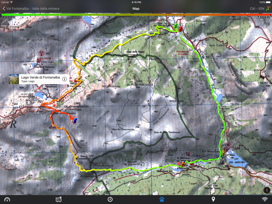 Screenshot #4 pour EasyTrails GPS Lite