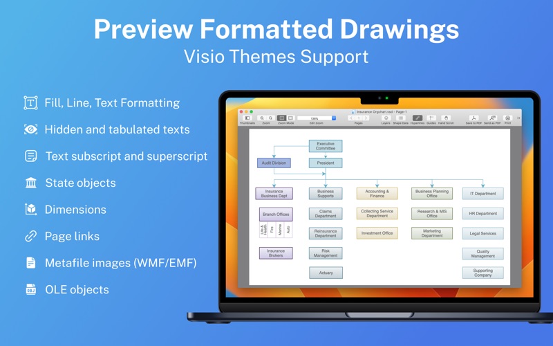 Screenshot #2 pour VSD Viewer for Visio Drawings