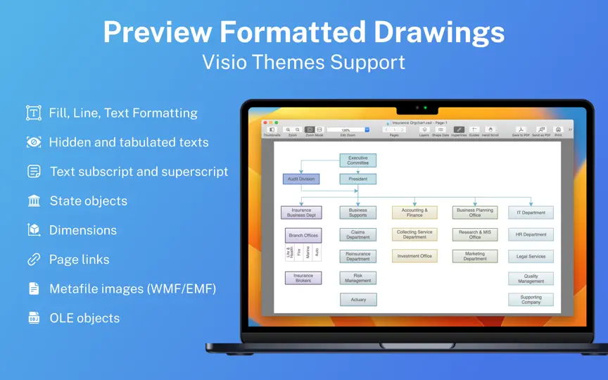 Скриншот VSD Viewer For Visio Drawings на iPhone 2