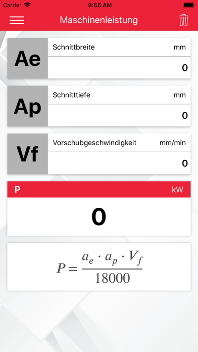 Screenshot #2 pour Jewema - Schnittdatenrechner