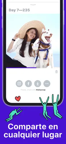 Captura 3 Daily Snap: 1 Sec Video Diary iphone