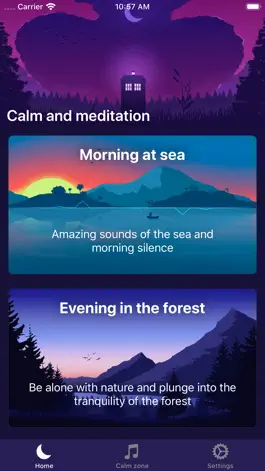 Game screenshot Sleep Sounds - Calm, Mediation mod apk