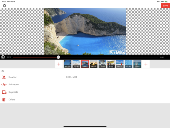 Screenshot #5 pour PicMov - Slideshow Editor
