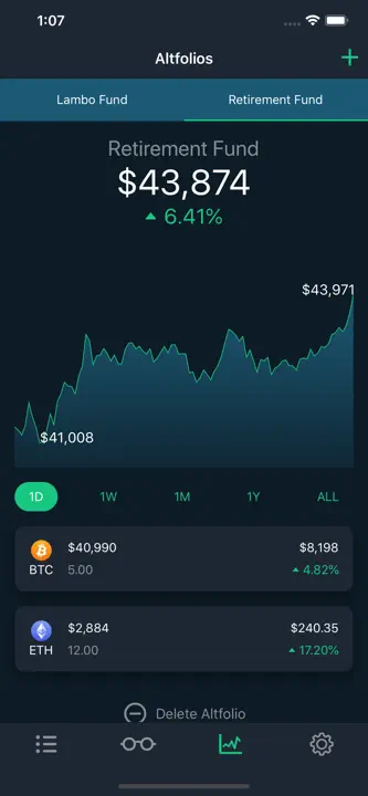 CoinCap: Screenshot 2 von 5