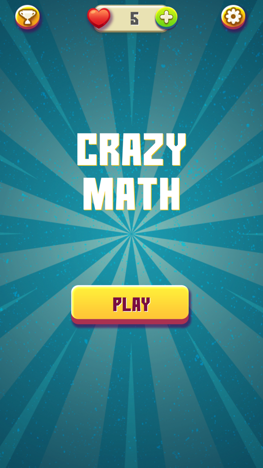 #1. Crazy Math - Fast calculation (iOS) 由: Tien Le