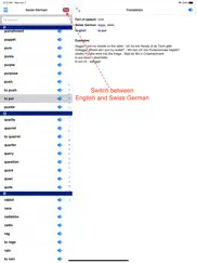 swiss german dictionary ipad bildschirmfoto 4