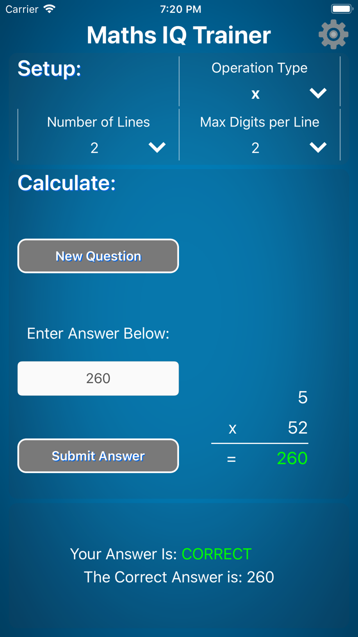 Maths IQ Trainer