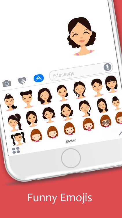 Girls Cute Stickers Pack