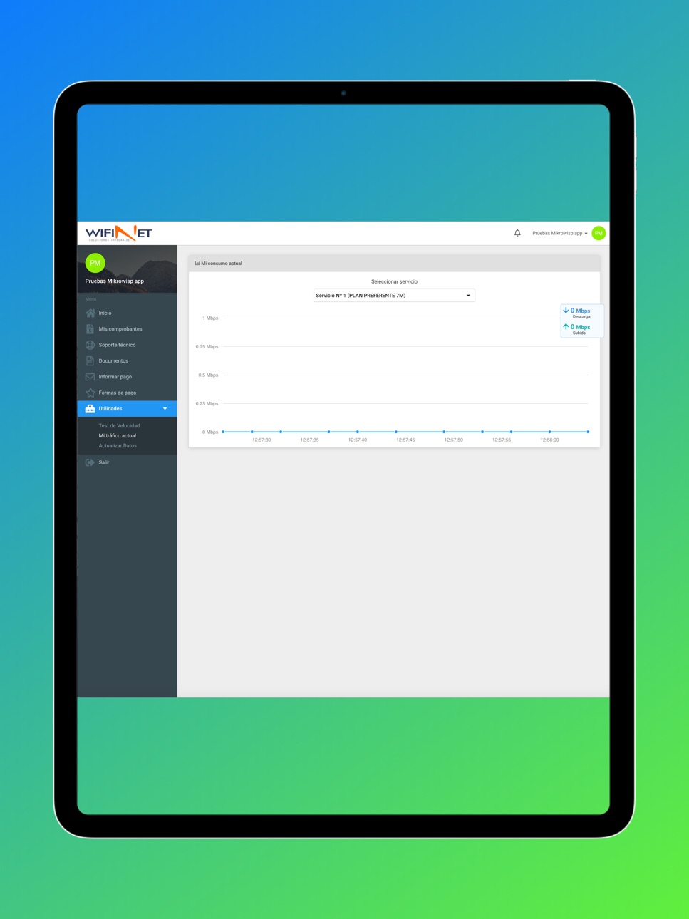 iPad screenshot