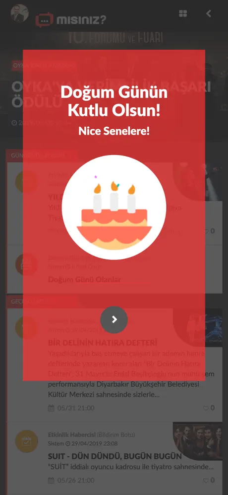 Mısınız?