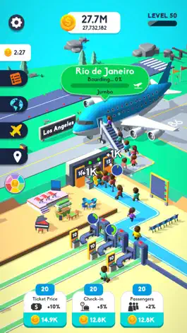 Game screenshot Idle Airline Inc. apk