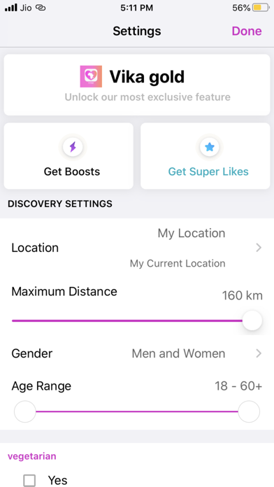 Screenshot 1 of vikadates App