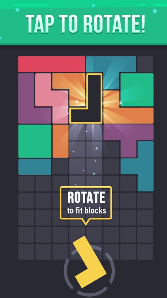 #1. Block n Line - Block Puzzle (iOS) By: LIHUHU PTE. LTD.