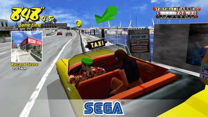 Screenshot from Crazy Taxi Classic