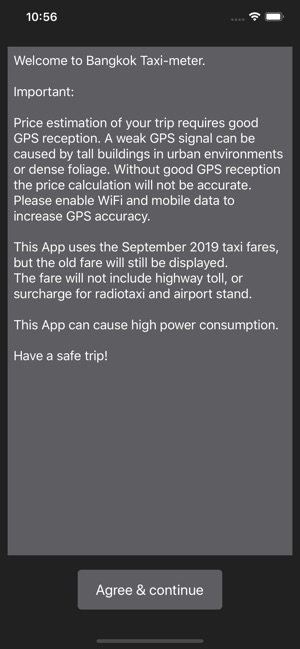 Bangkok Taxi-meter on the App Store
