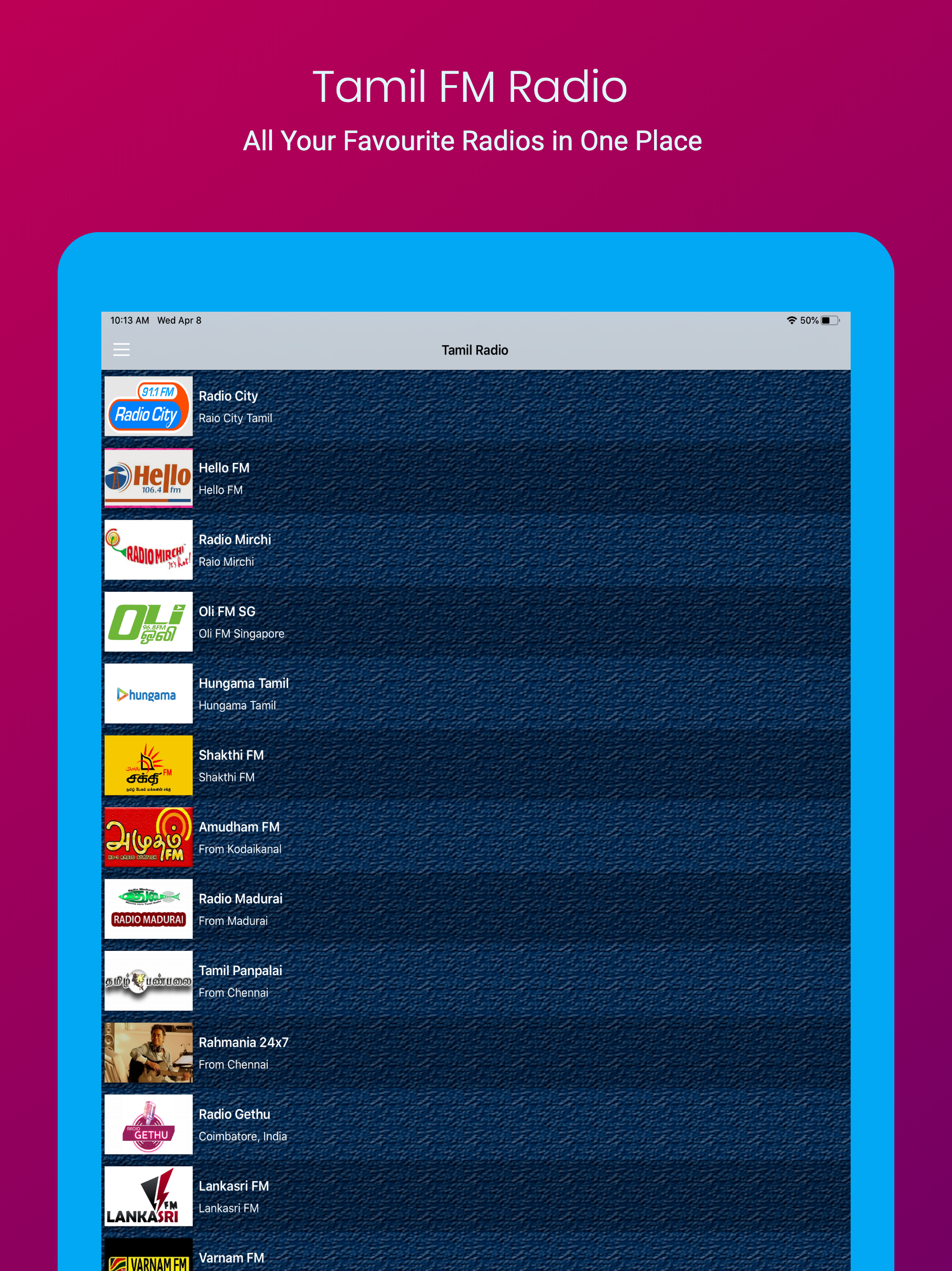 Tamil Online FM Radio
