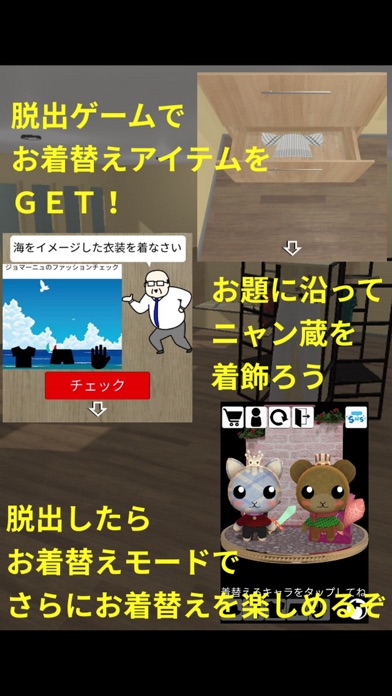 Screenshot #1 pour Jeux d'évasion: Habillage