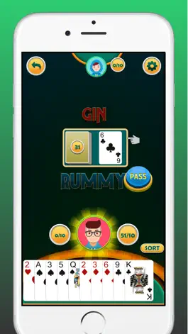Game screenshot Gin Rummy Offline Card Game apk