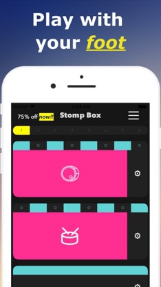 Stomp Box Drums for Guitars screenshot 1