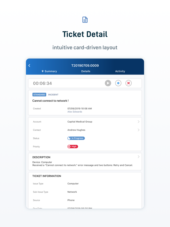 Screenshot #5 pour Autotask LiveMobile