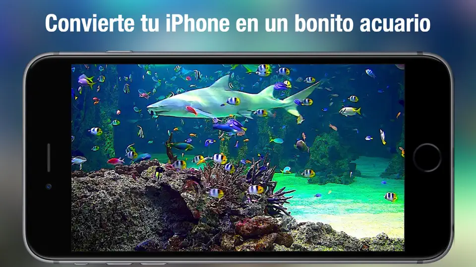 Captura de pantalla de Acuario Vivo HD - Real Pecera en iPhone 1