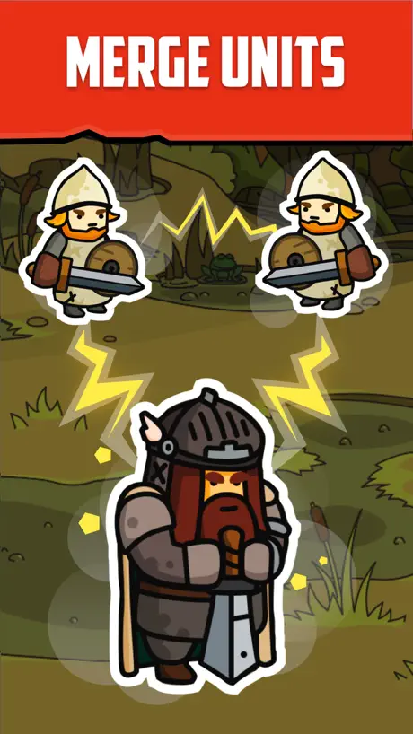 Grow Knights - nonstop puzzle