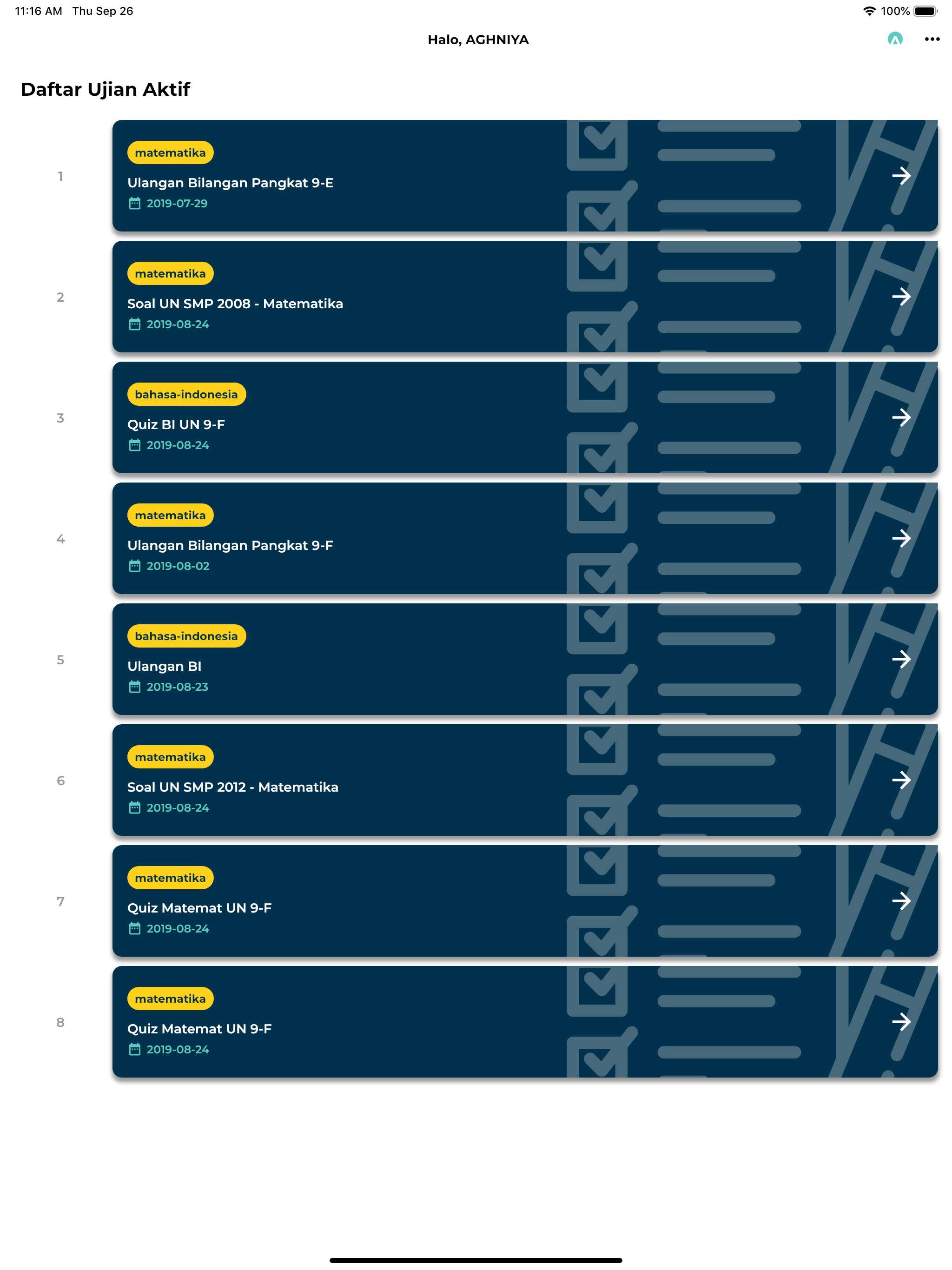 Examify screenshot 9