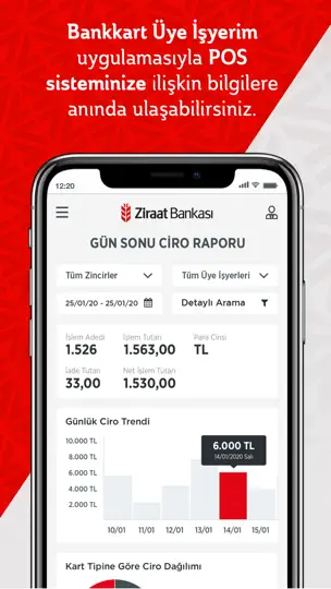 Bankkart Üye İşyerim iPhone Ekran Görüntüsü 3