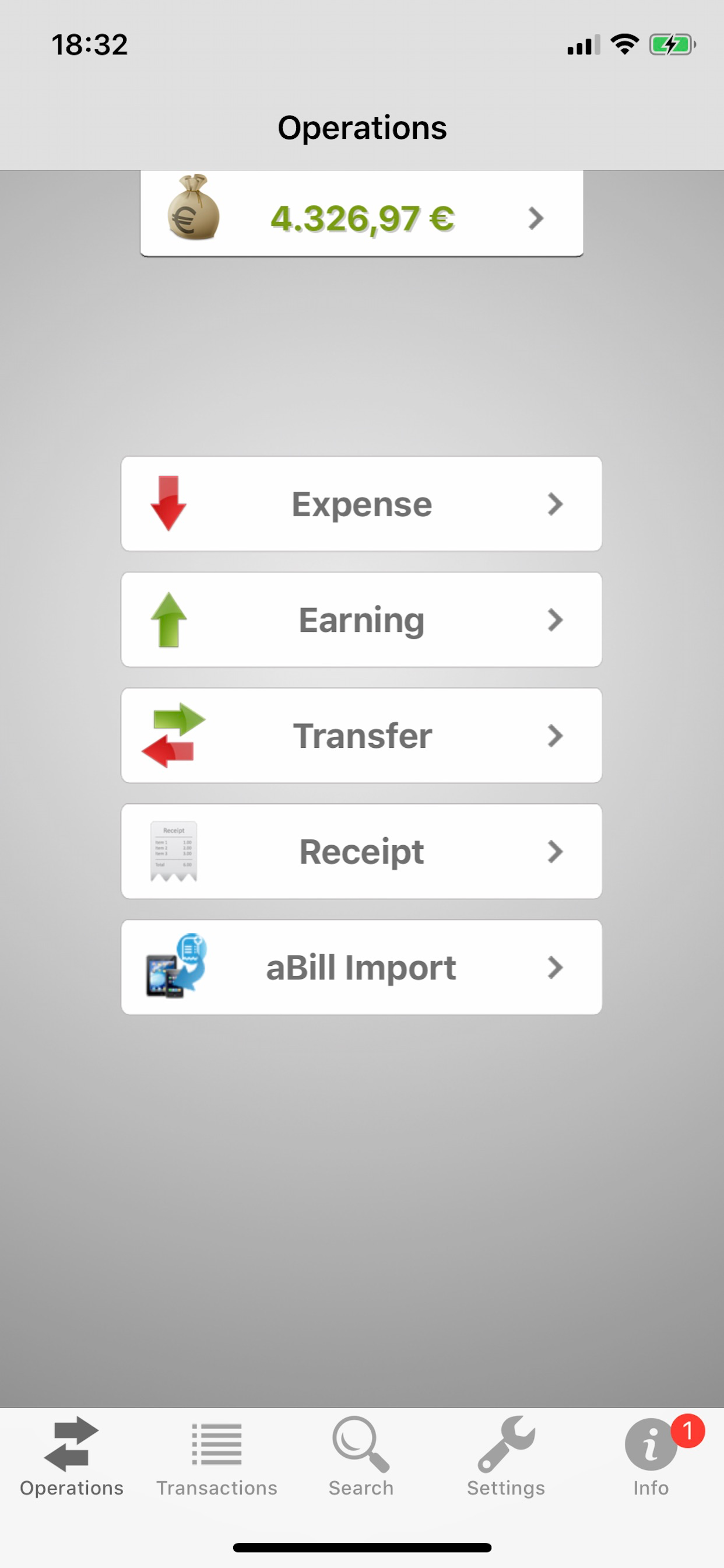 aMoney Lite - Money management screenshot 6