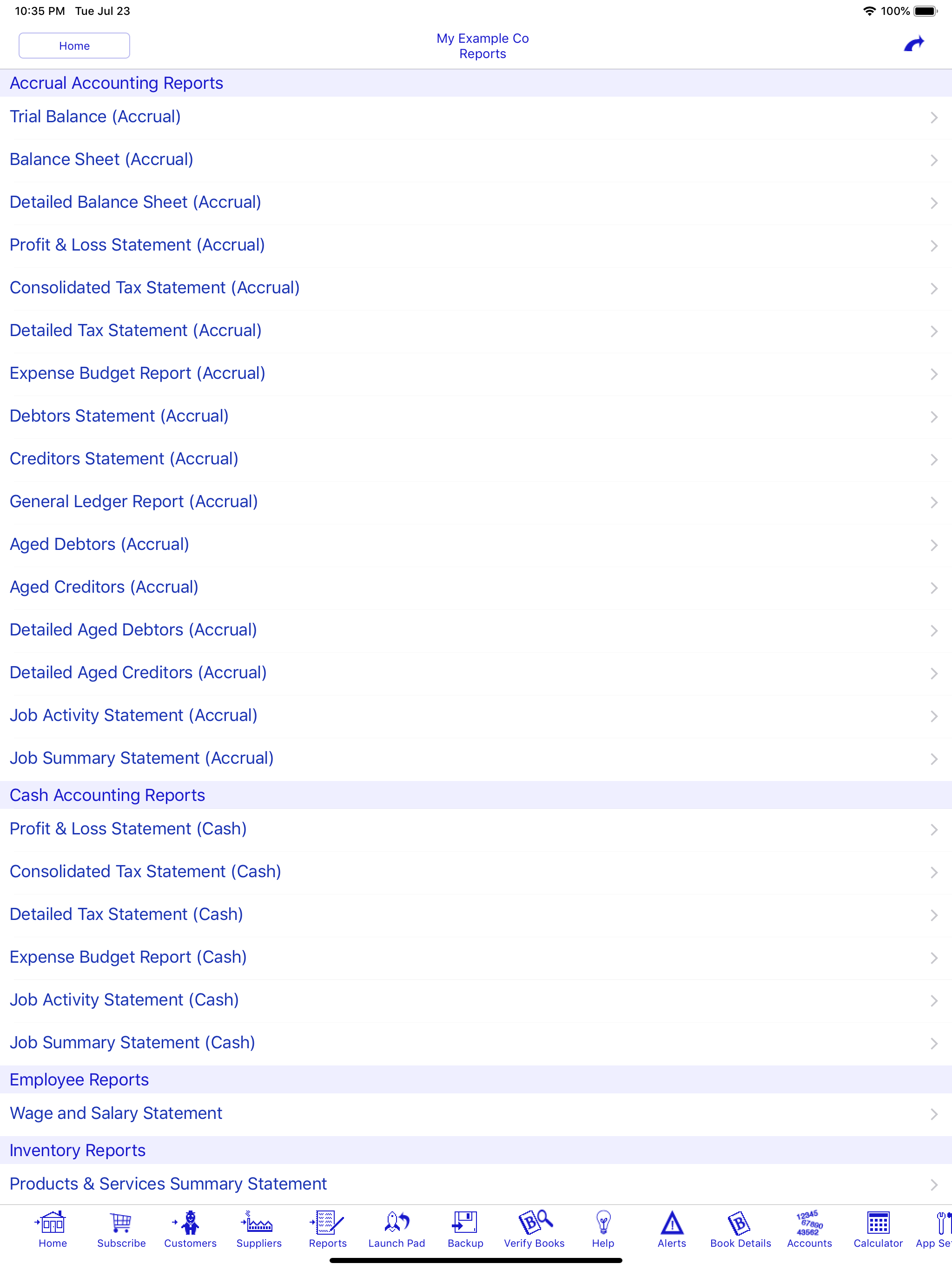 Bookkeeping screenshot 13