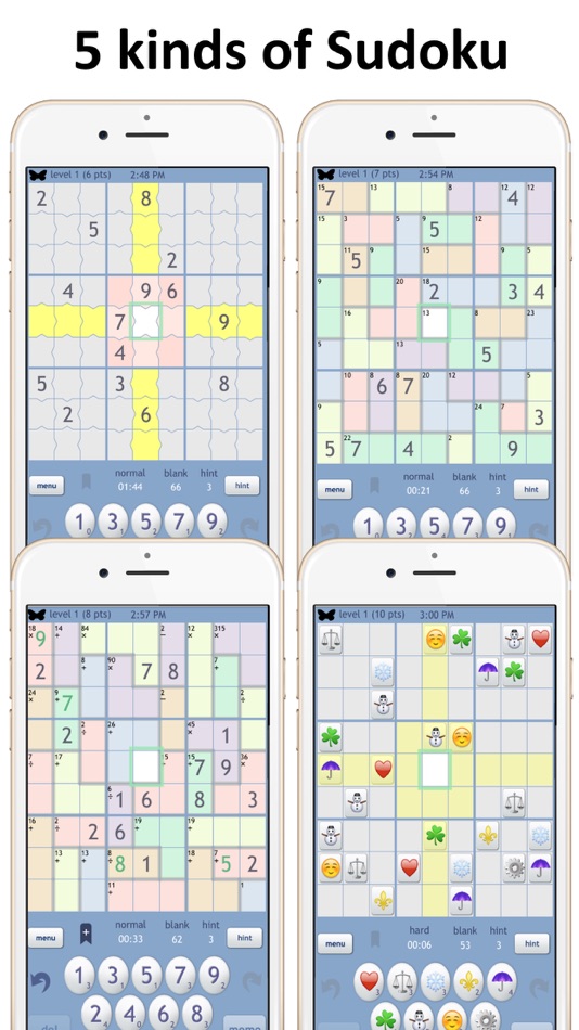 #2. Sudoku 9 (iOS) 由: Gyuhyeon Jeon