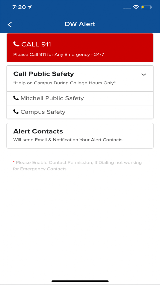 #2. DW Alert (iOS) 由: Dakota Wesleyan University