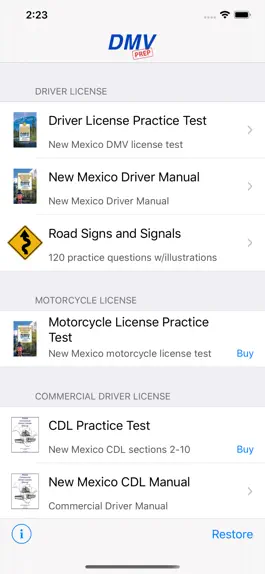 Game screenshot New Mexico DMV Test Prep mod apk