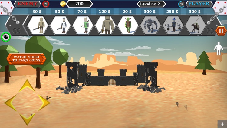 River Site Castle War Defense