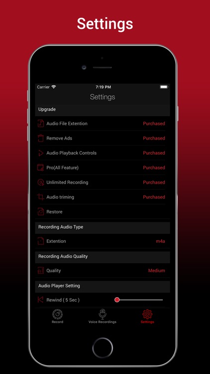Voice Recorder HD :Audio Memos screenshot-4