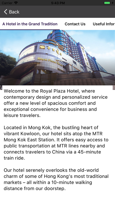 Royal Plaza Hotel screenshot 2