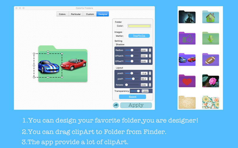Colorful Folders-Desktop icon thumbnail 2