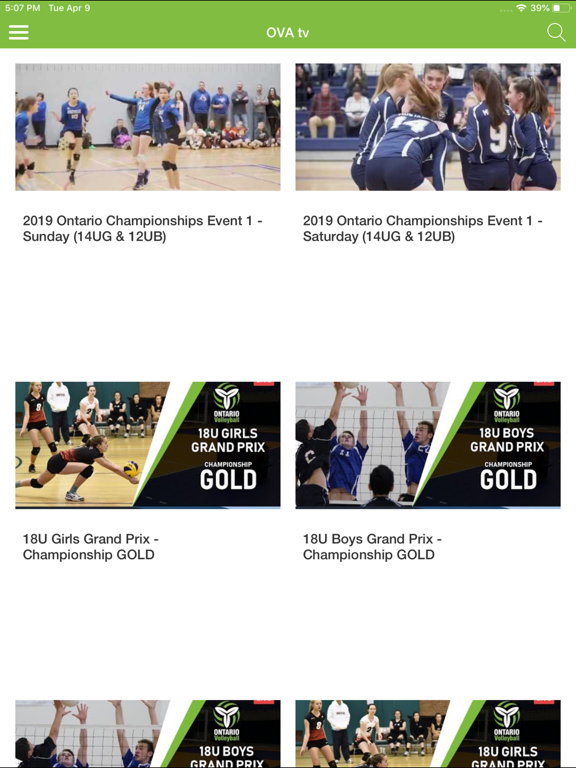 OVAchamps iPad screenshot 4 - Sports app