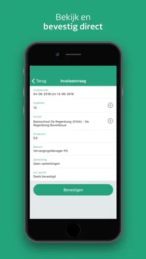 De VervangingsManager screenshot 1