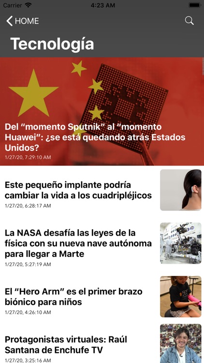 Noticias HN screenshot-3